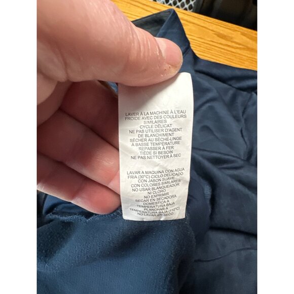 Pga Tour Blue 1/4 Zip Pullover Long Sleeve Lightweight Shirt Size S - Picture 7 of 8